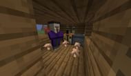 A witch in her swamp hut (Image via Mojang)